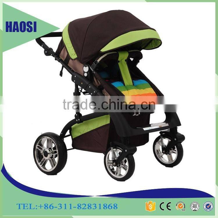 2016 Alibaba online hot sale baby car seat carriage 3 in 1 multi-functional baby stroller with Baby carry basket