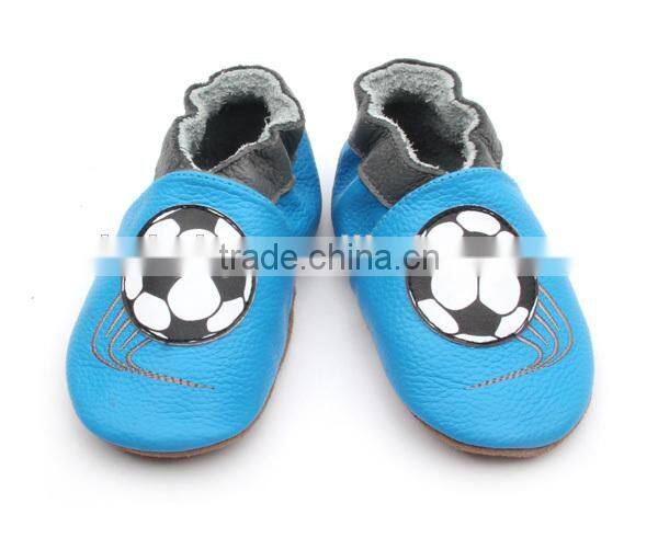 Wholesale breathable popular lovely soft leather baby shoes