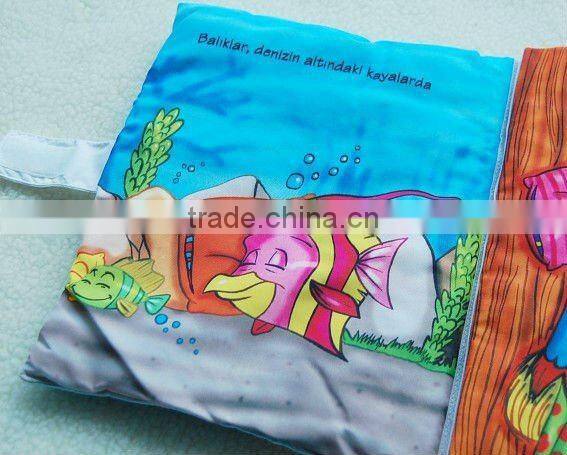 colorful cloth book,educational books