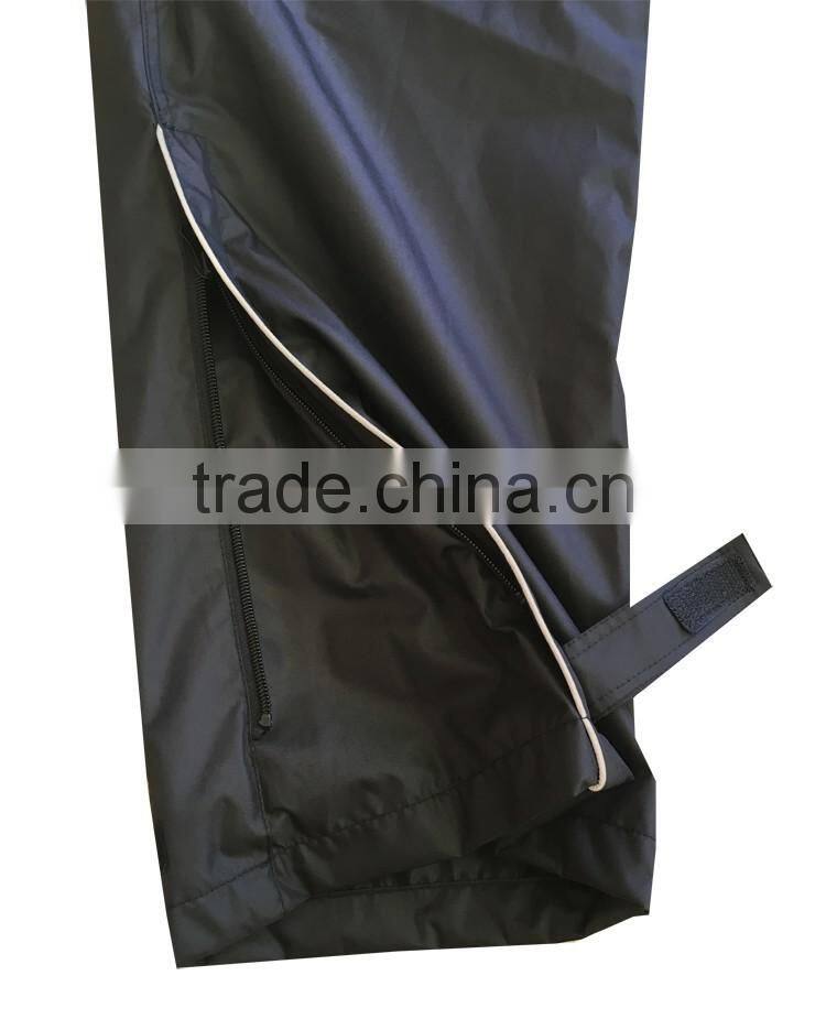 Waterproof oxford mens work trousers with tape seam