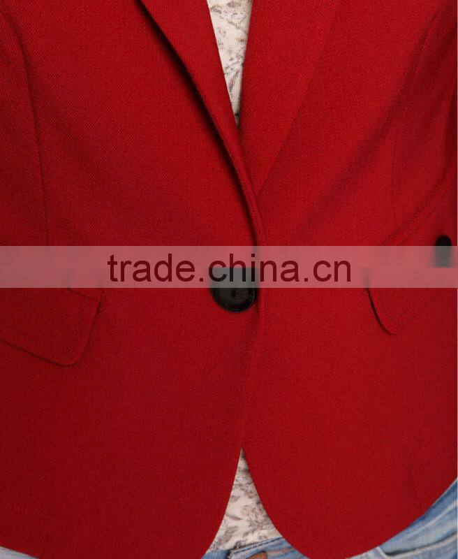 Women's Button Trim Blazer