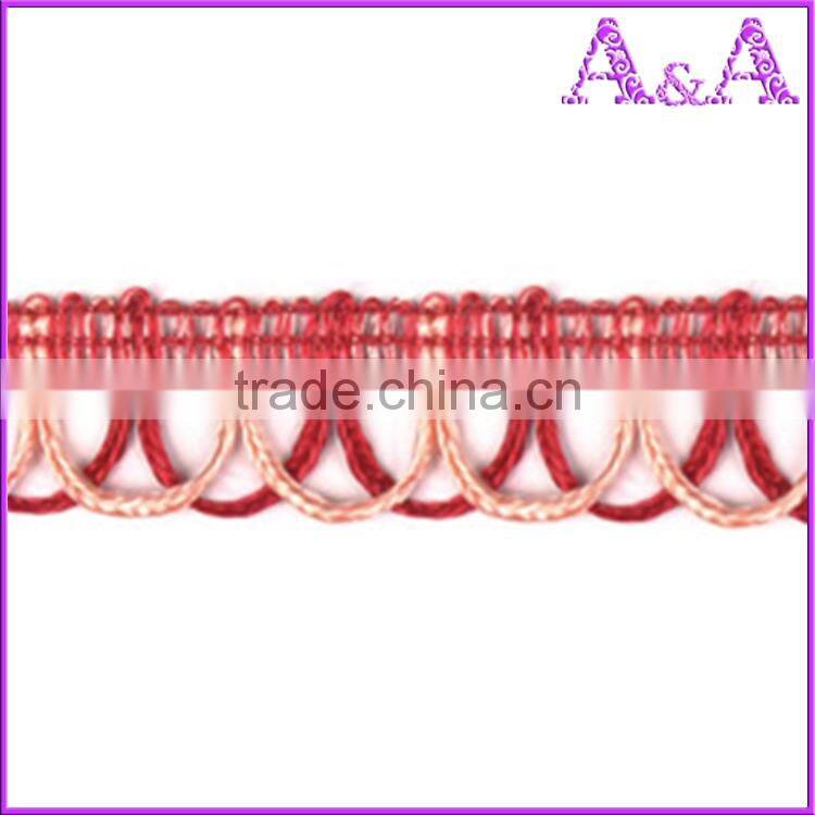 Wholesale for wedding decoration knitting lace trim