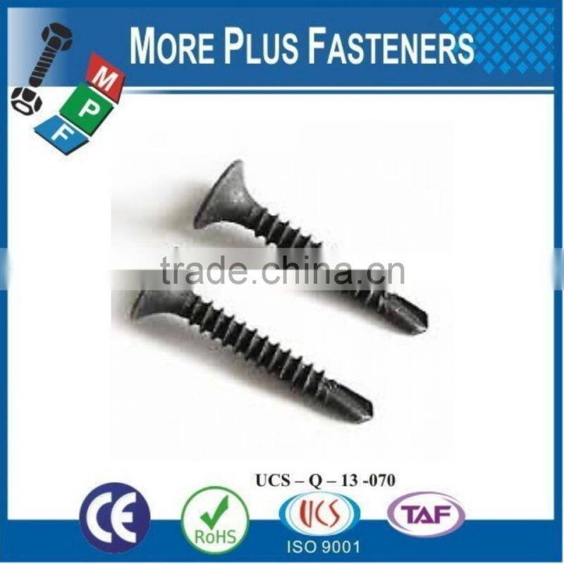 Made in Taiwan Philip Bugle or Trumpet Head Drywall Self Drilling Screw Thread Plasterboard Gypsum Board Self Drilling Screw