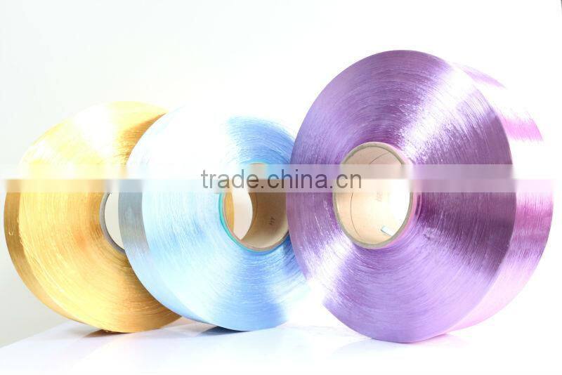 China Factory Offer Various Color & Trilobal bright FDY Yarn 300D/96Ffor curtain