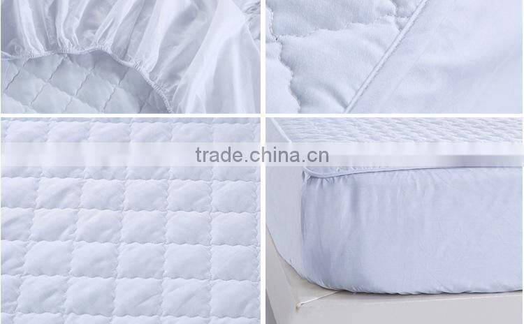 Chinese supplier crib solid color waterproof mattress protector for hotel/home
