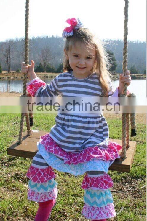 Best Selling High Qaulity Wholesale Kids Girls Christmas Pettiskirt Dress Long Sleeve Super Fluffy Birthday Dresses