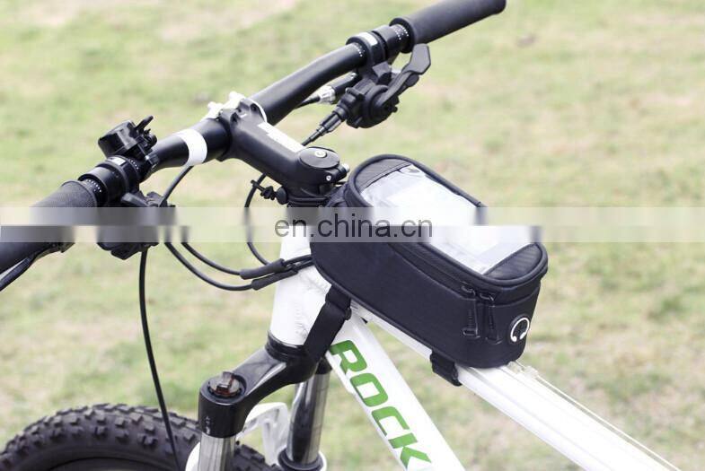 Waterproof 5.5" Bike Bicycle Cycling Frame Pannier Front Tube Phone Bag