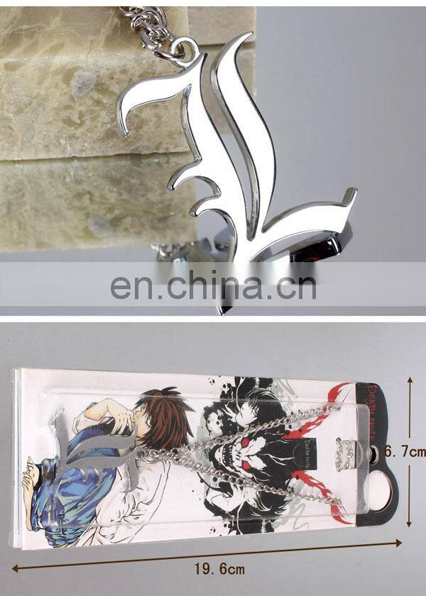 New Style Hot Death Note L Necklace Wholesale Fashion Anime Cos Hot and New Style