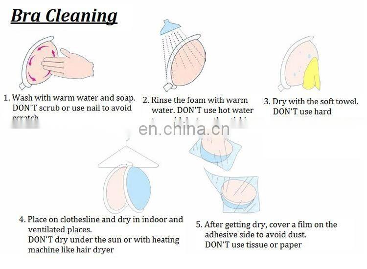 Factory Price Self Adhesive Ladies Top Quality Invisible Strapless Bra