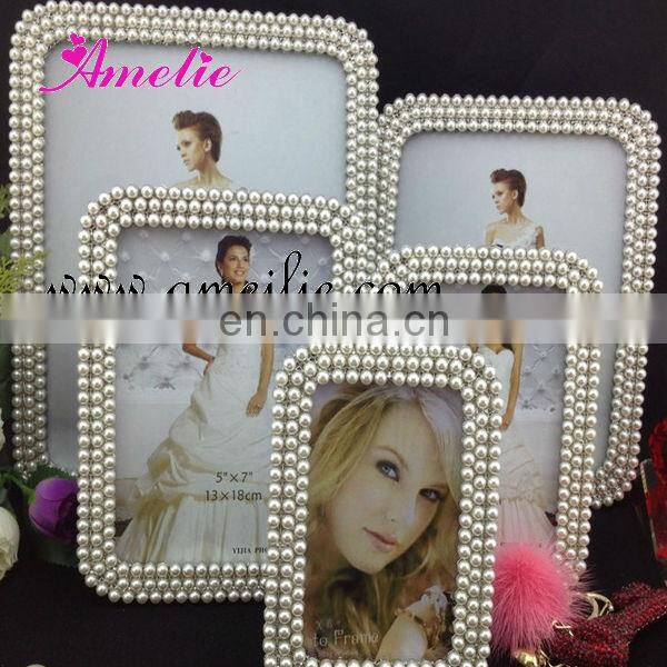 A9072 Genuine Pearl Design Wedding Photo Frame
