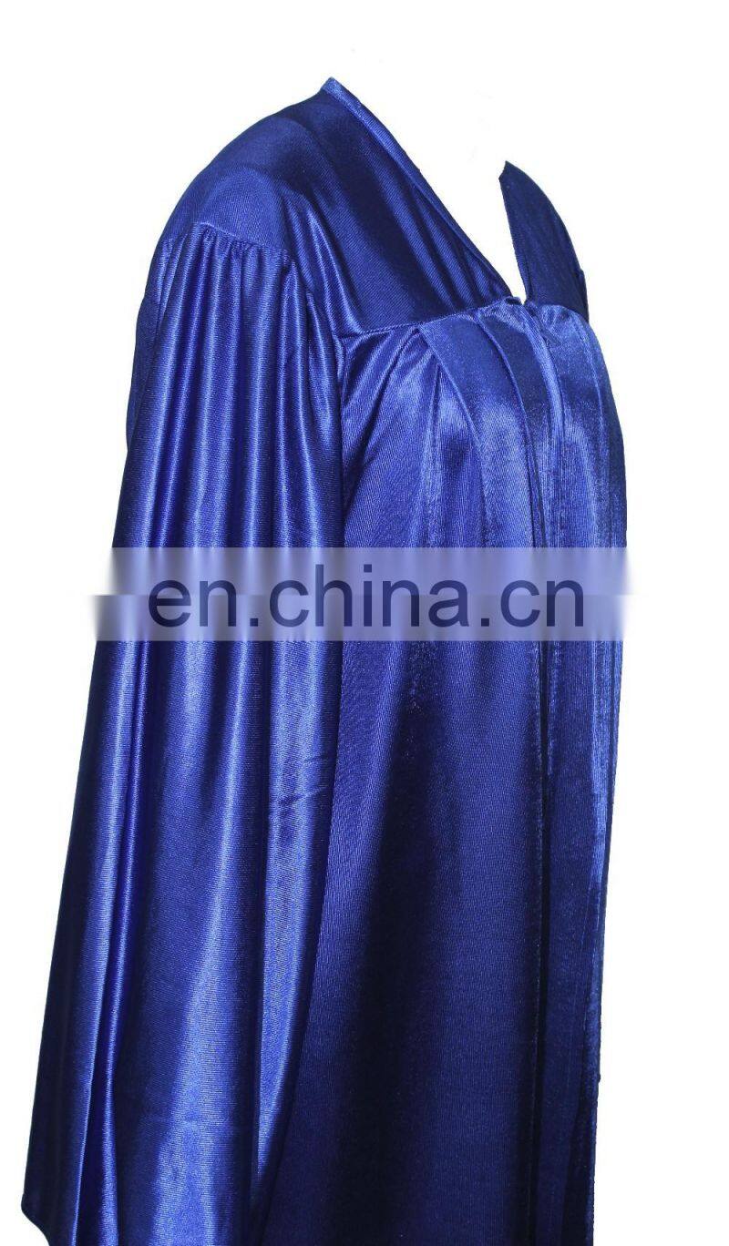 High School Graduation Gown Shinny Finish