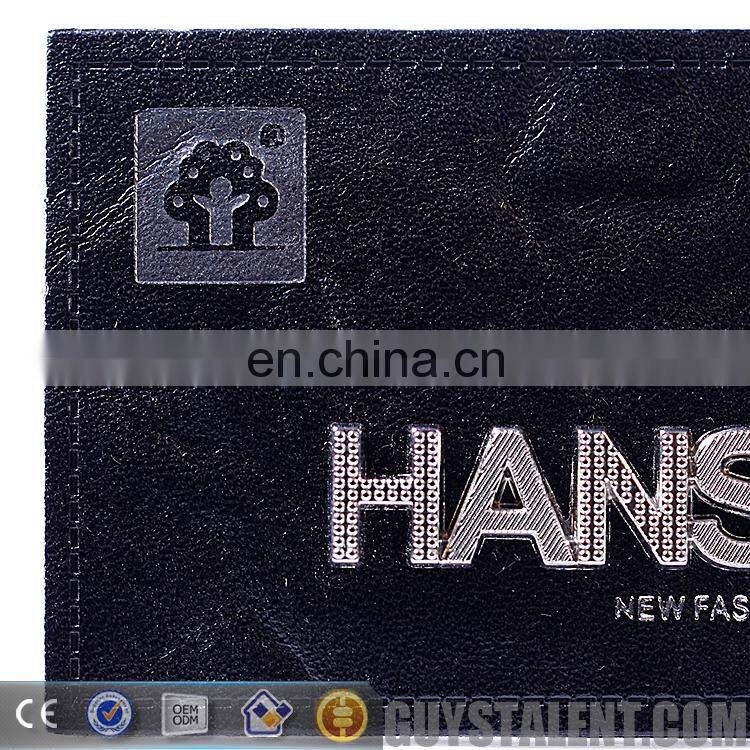 Custom Logo Handmade Cheap metal tag label for garment