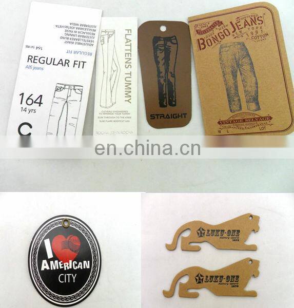 YMI Fashion hang tags design/jeans hang tag