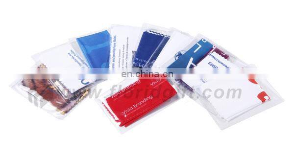 Personalized custom printing super cleaning microfiber cloth for eyeglass