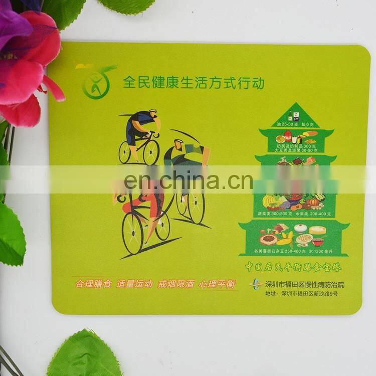 factory direct custom mouse rubber mouse sticker pad