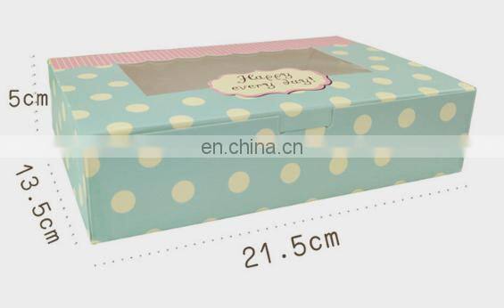 Matte paper gift box with UV printed Logo