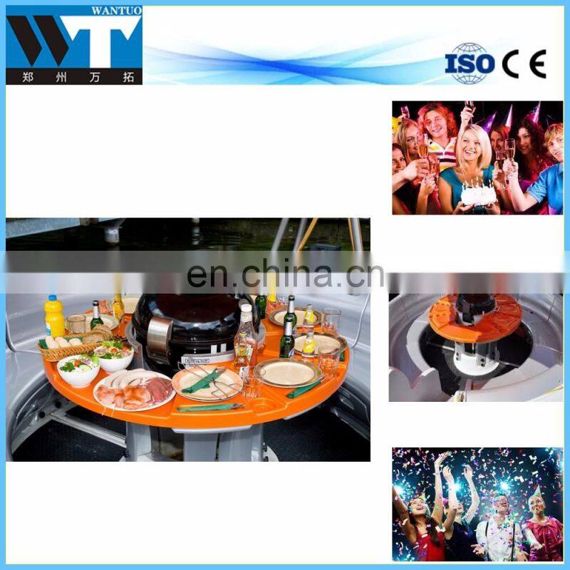 Water recreation facilities BBQ boat /park leisure boat