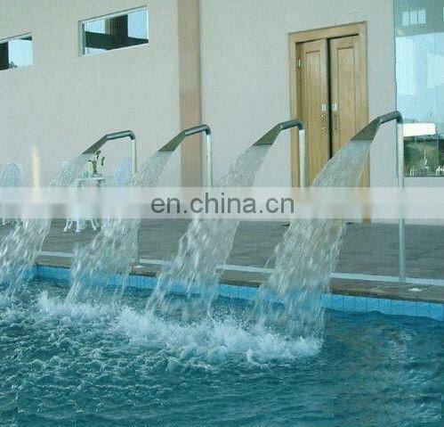 Digital water curtain,swimming pool waterfall in massage