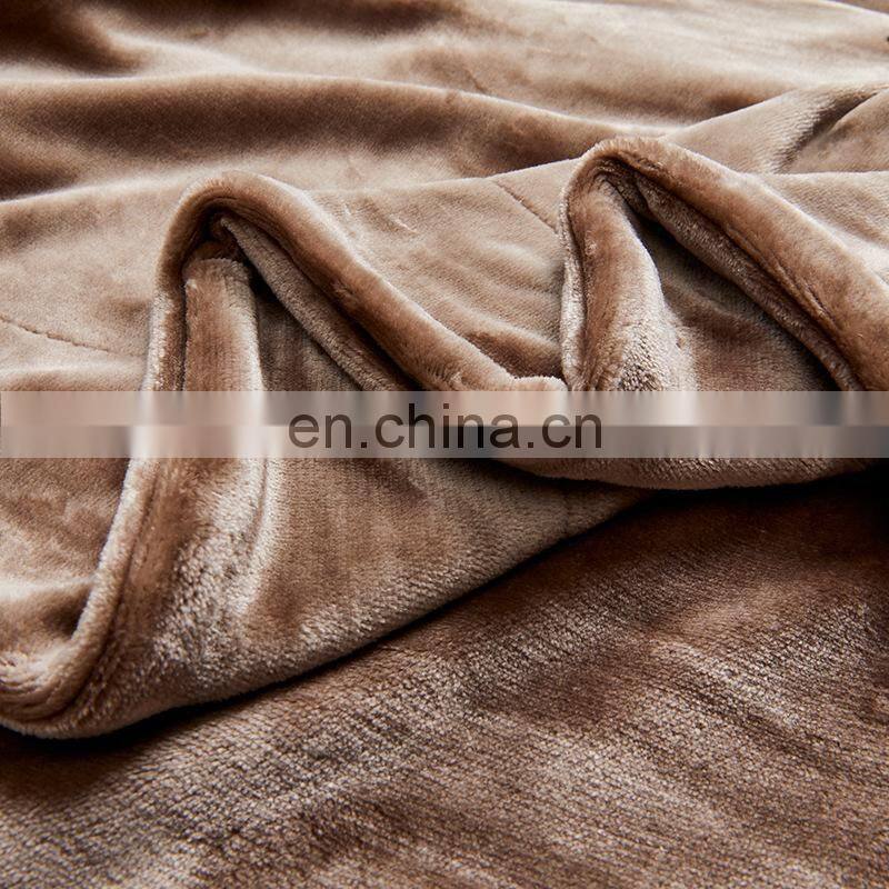 Home Bed Hot Sell Soft Flannel Fleece Blanket Lightweight Super Soft Cozy Luxury Bed Blanket Microfiber Pet Blanket