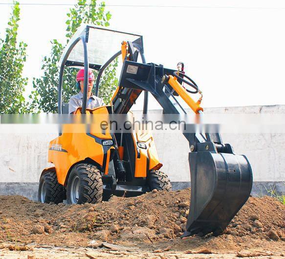 23HP mini loader trencher