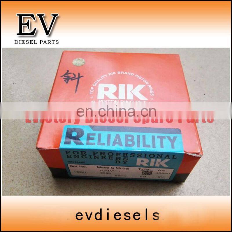 WA70 engine 4D95S Piston ring liner gasket head cylinder bearing valve