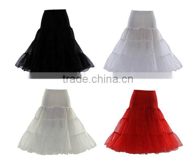 White Retro Underskirt 26" 50 Tutu Skirt Rockabilly Wedding Petticoat Crinoline Underskirt wedding petticoat