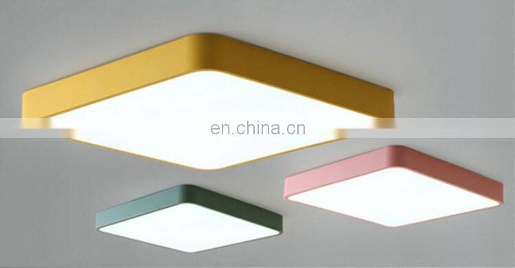 New design LED ceiling light fixture rectangular for bedroom lighting