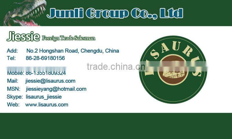 Lisaurus-J dinosaur skulls for exhibitions/amusement parks