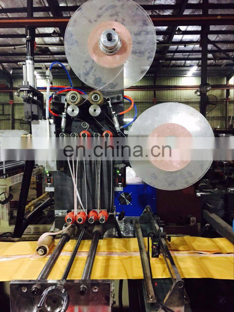 HAS VIDEO High Speed Automatic Craft paper air bubble envelope machine