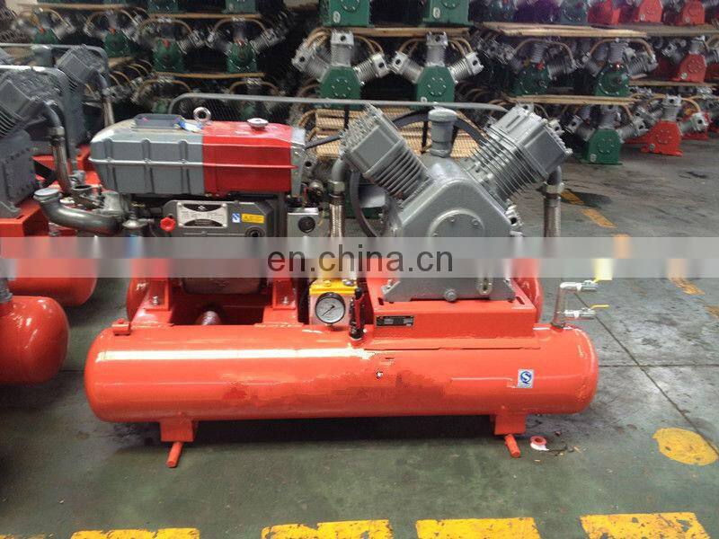 4M3/MIN,5BAR diesel air compressor