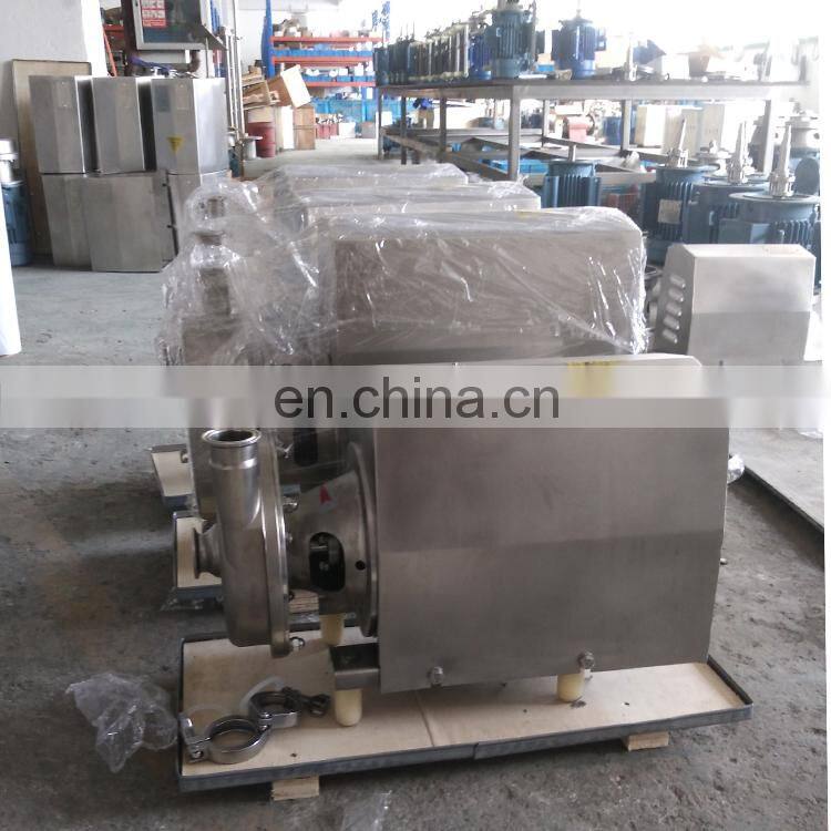 Sanitary open impeller centrifugal pump hot water pump