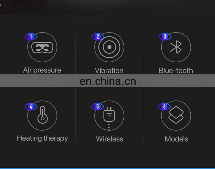 Electric Mini Wireless Eye Massager with Bluetheeth Function