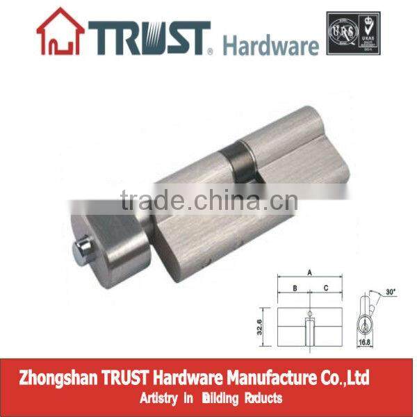 Trust 70mm Euro Profile turn knob lock cylinder