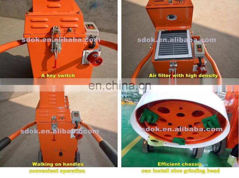Terrazzo grinding machine concrete floor grinder popular