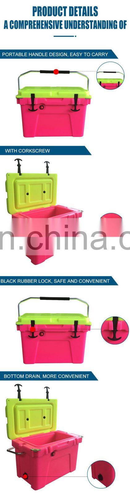 portable hiking camping modern travel sample outdoor modern sample camping cooler box travel fishing box ice chest small 20qt