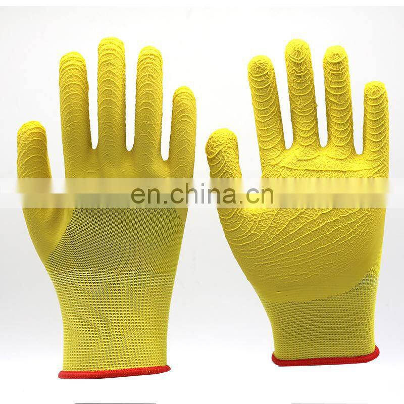 2020 hot products 18 gauge cut 3 double dipped nitrile gloves nitrile foam gloves