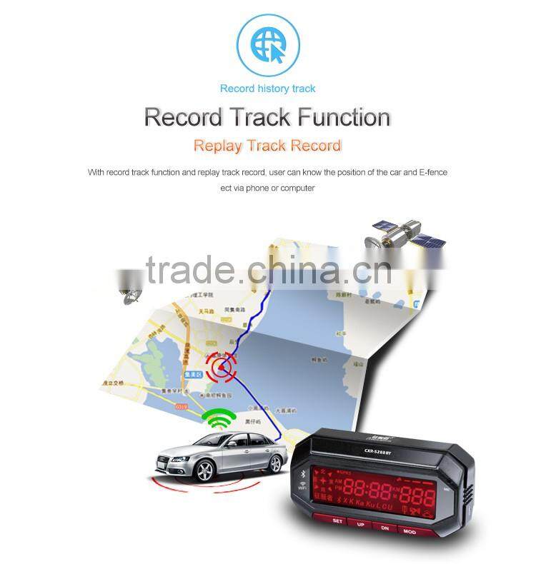 Conqueror radar detector gps tracker