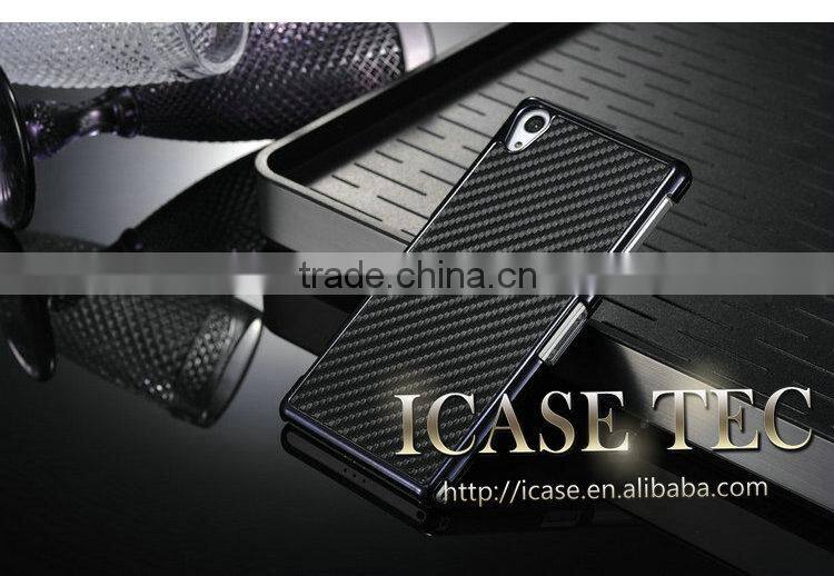 Hot selling Carbon firber back cover for Sony Z2
