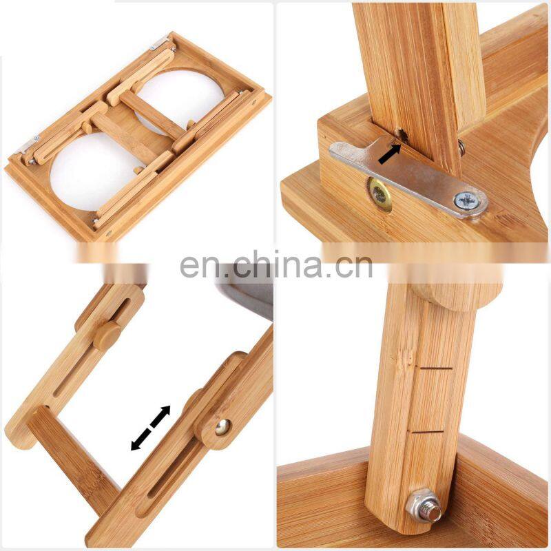 Elevated Adjustable Dog Bowl Pet Feeding Station with Stainless Steel Bowls Raised Dog Bowl for Dogs