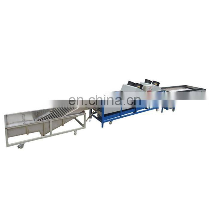 Production Line for cleaning and Air-drying Sorting of fruits and vegetables