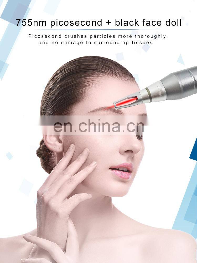 808 Diode Laser Hair Removal Device 755nm Picosecond Laser Skin Rejuvenation Tattoo Removal Black face doll Beauty Equipment