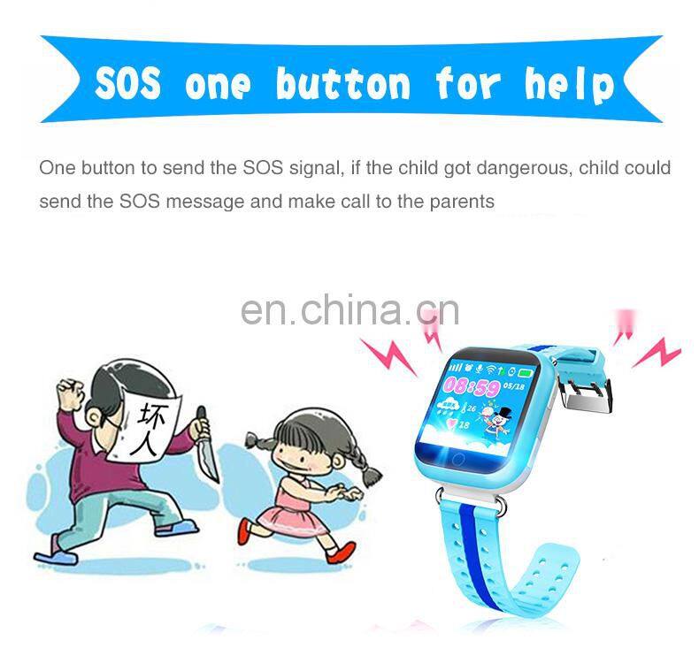 Kids gps watch gadget 2019 smart Bracelet Q750 Q100 smartwatch phone SOS tracker GPS for Children