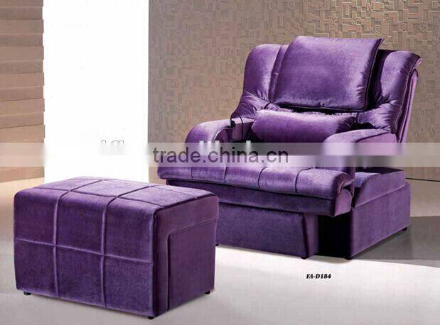 2015 pedicure foot spa massage chair/foot massage sofa chair/sofa recliner
