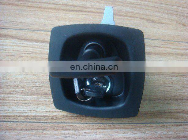 MS858C-3 Black Powder Coated Iron/Steel Industrial Flush Pull Latches Cabinet Hardware Vehicle Toolbox Panel Paddle Locks