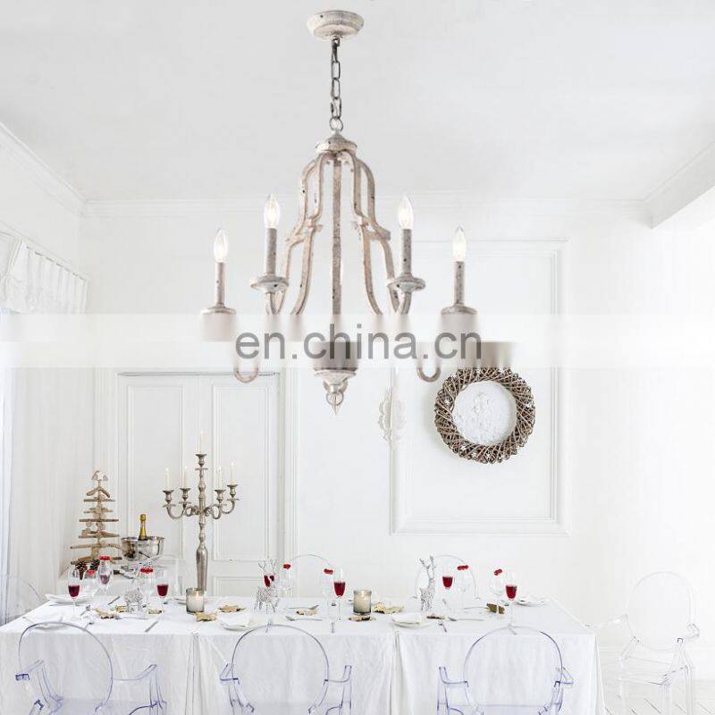 American country living room dining room chandelier clothing store coffee shop decorative lamps