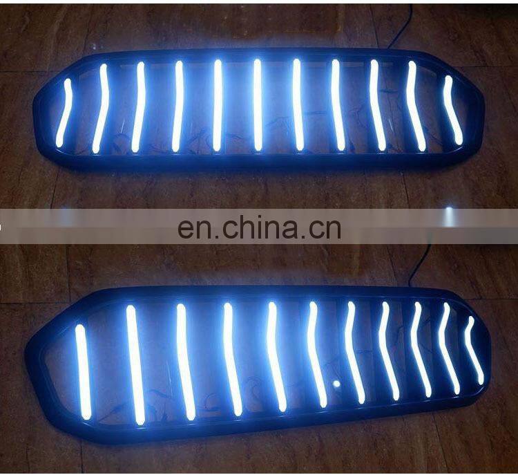 ABS LED Front Grille Cage Style Pickup Parts For Raptor Ranger T8 2018+