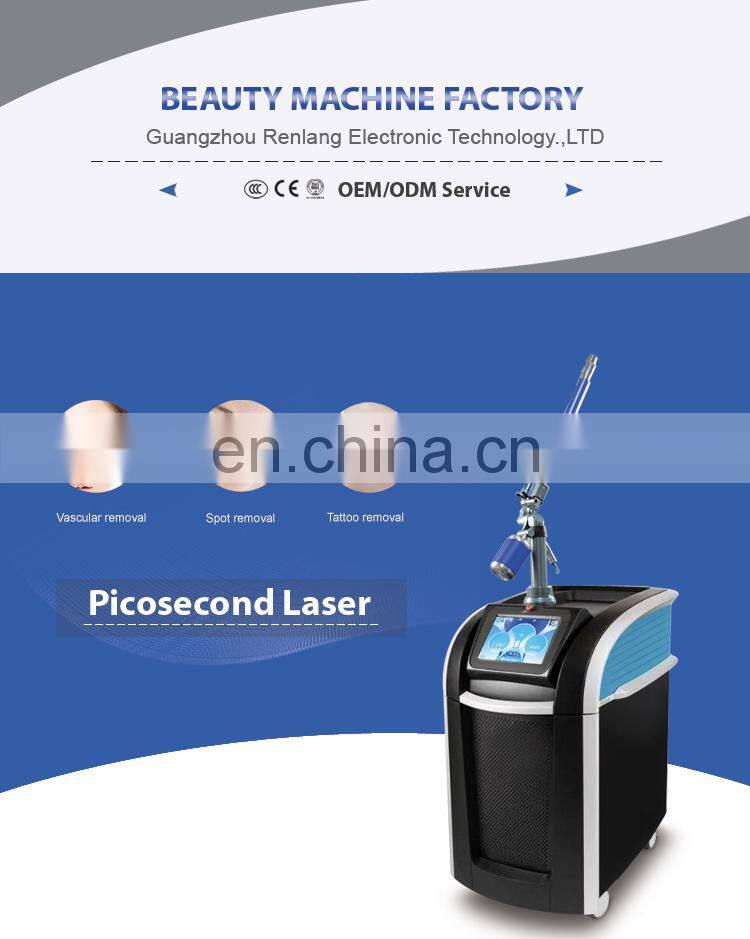 Vertical Strong Power picolaser non invasive Picosecond Tattoo Removal Machine Pico Laser machine factory price