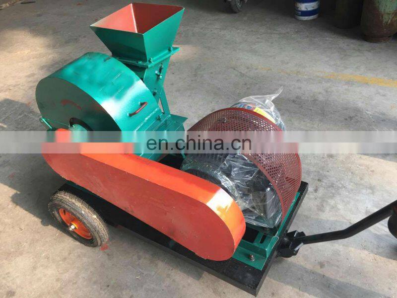 Energy saving diesel wood crusher hammer mill wood crushing shaving machine