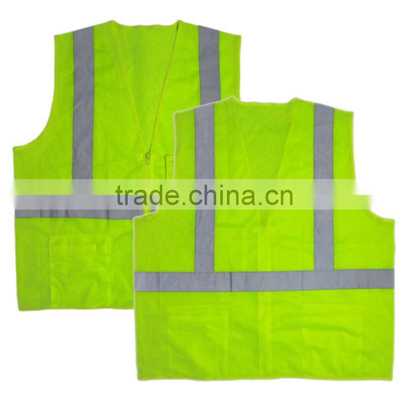 Safety mesh vest reflective mesh clothing ansi isea 107 2010