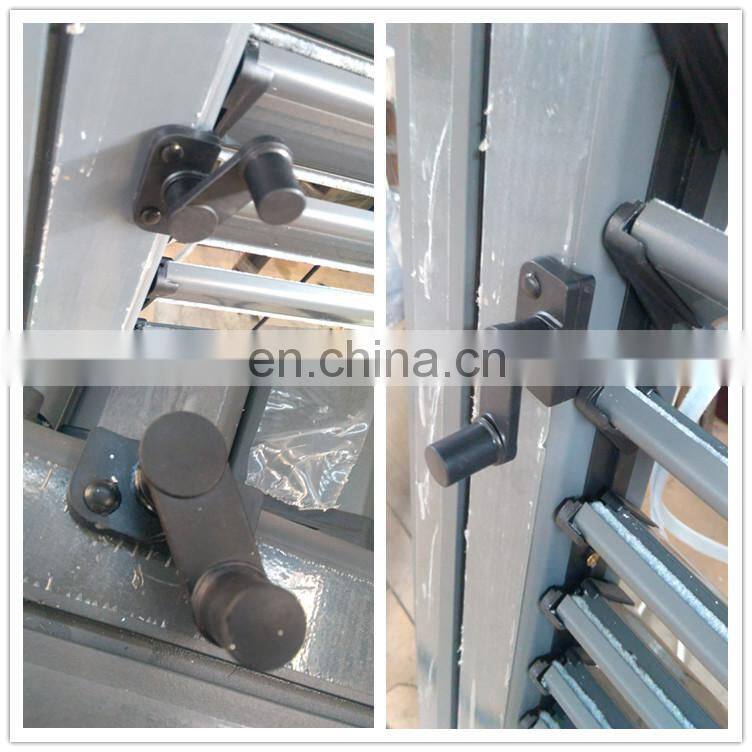 Exterior Aluminium Louvered Swing Hinged Door